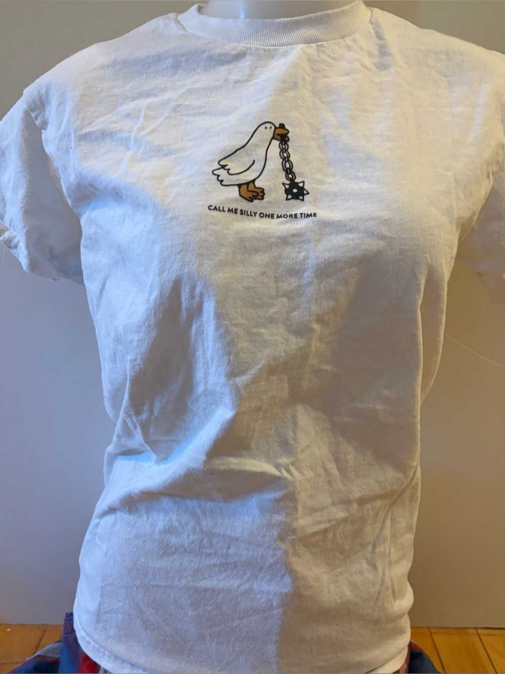 Zumiez, ALAB, Unisex, 2 sided Funny, Short Sleeve Tee with duck, Sz S.